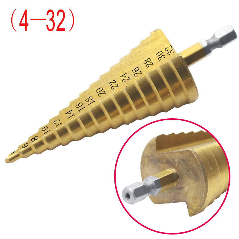 Shank Step Drill Pagoda Drill Twist